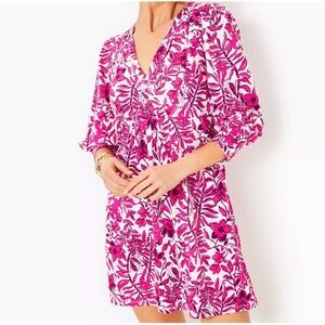 NWT Lilly Pulitzer Cass Dress Elderflower
Blossom Escape Plan